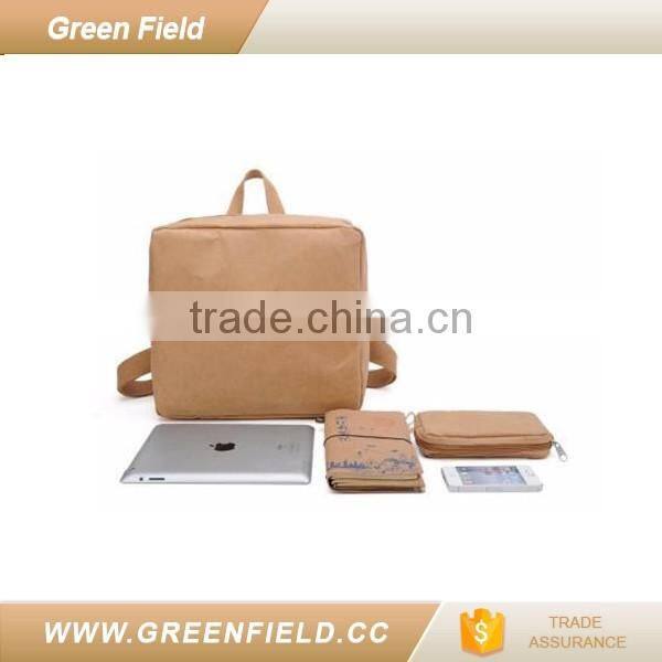 washable paper bag laptop backpack 2017 new arrivals
