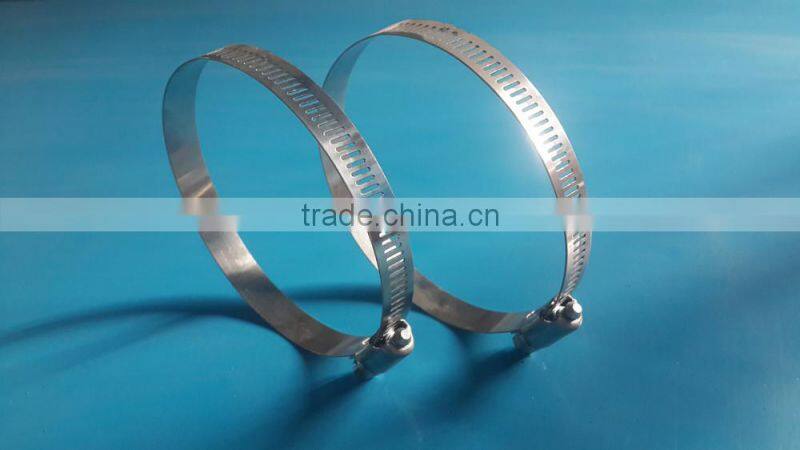 Hydroponic Greenhouse Ventilation 4" 6" 8" 10" 12" noise reduction air ducting clamp for round spiral aluminum vent hose pipe