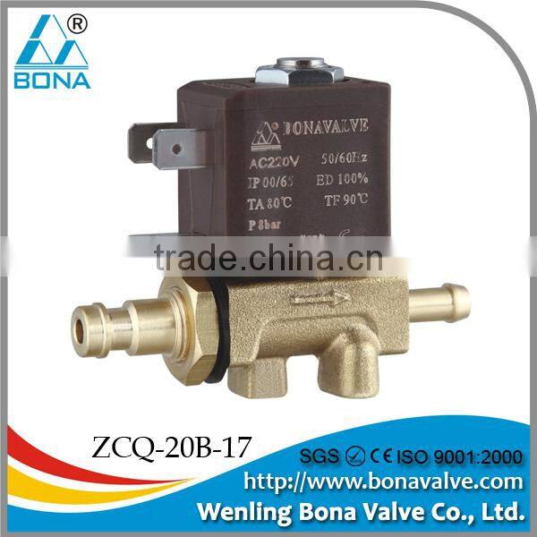 Brass Solenoid/Magnetic Valve for Steam,Water and Air