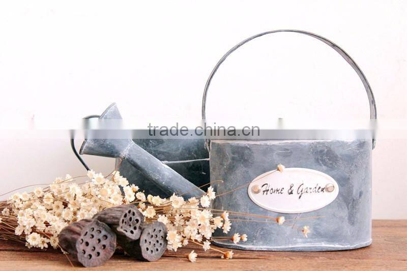 handmade in china home and garden black rustic decorative cheap watering cans wholesale