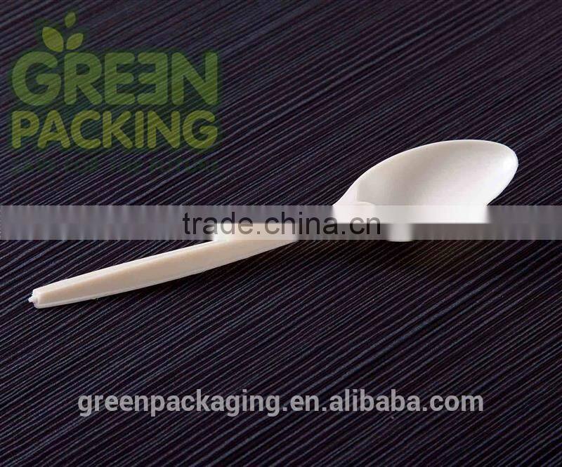 Cornstarch unbleached disposable plastic cutlery