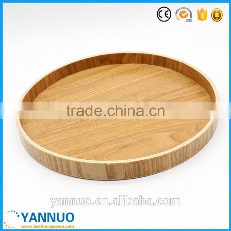 Natural Wooden tea Dish, pizza Fruit Tray, small and Big wood Plate