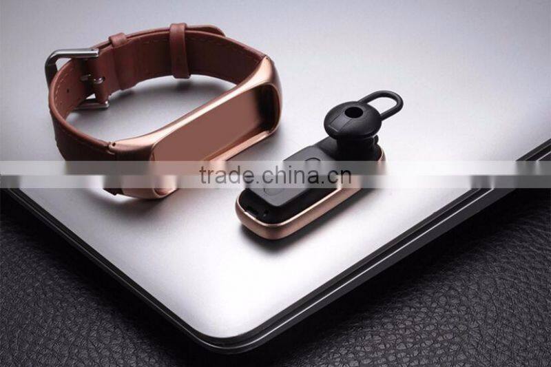 New OLED M6 Smart Watch Multi-functional Bluetooth Bracelet Combo Bracelet/Headset Fitness Health Monitoring Mobile Men Watch