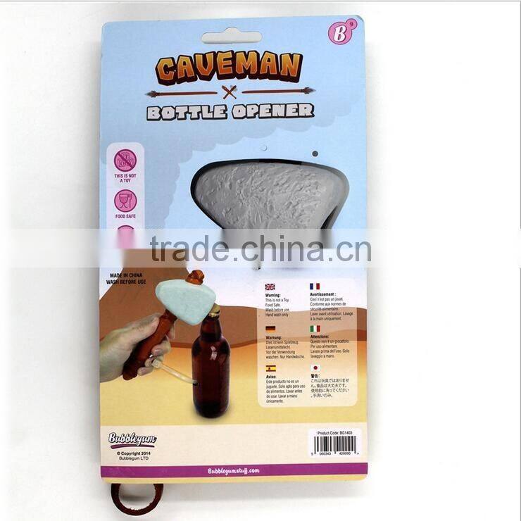 New kitchen supplies wholesale creative stone hammer beer bottle opener strange resin bottles opener