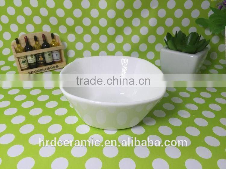 Wholesales Restaurant Cheap Ceramic Porcelain stocked Dinner Dishes