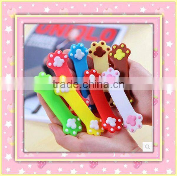 Cute claw silicone phone holder
