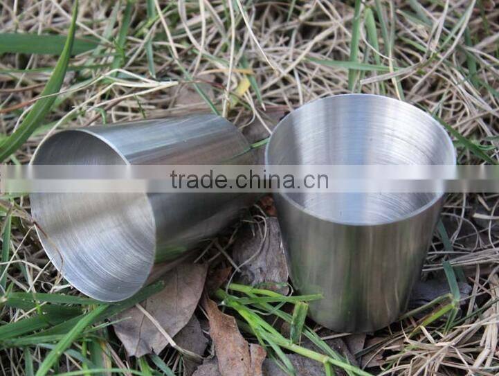 good quanlity stainless steel mini 30ml/1oz wine cup shot glass