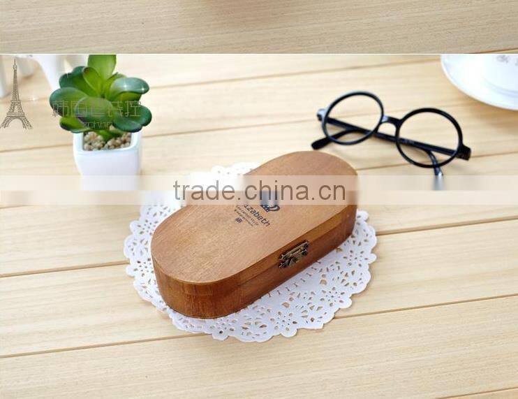 2015 chaep wooden popular eyeglass cases