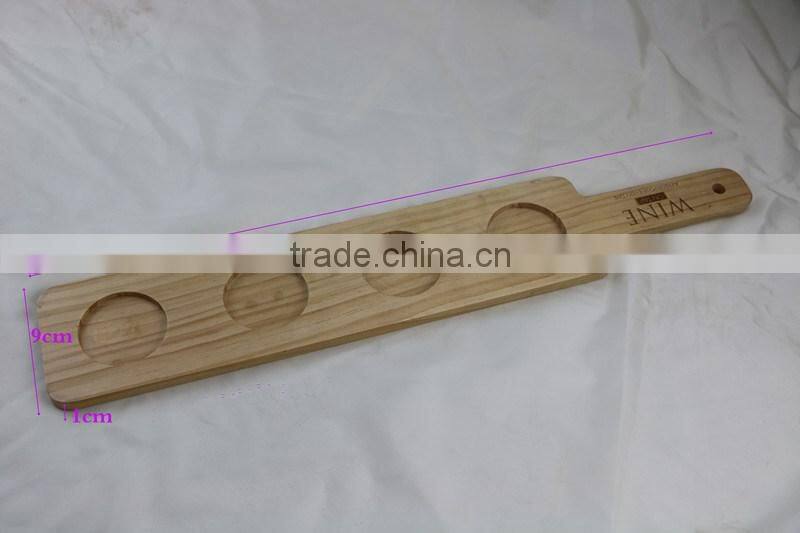 Eco-friendly high grade custom wood tray