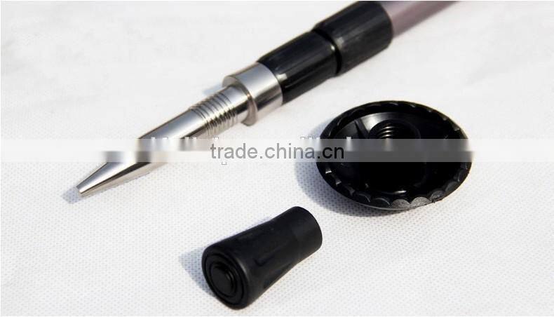 Titanium walking stick, walk cane, trekking poles SZ15527