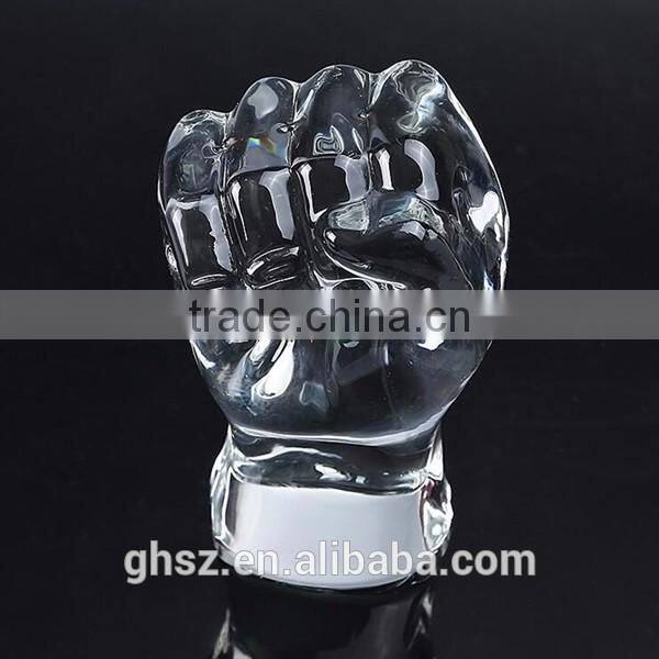 Factory price custom logo crystal grammy trophy
