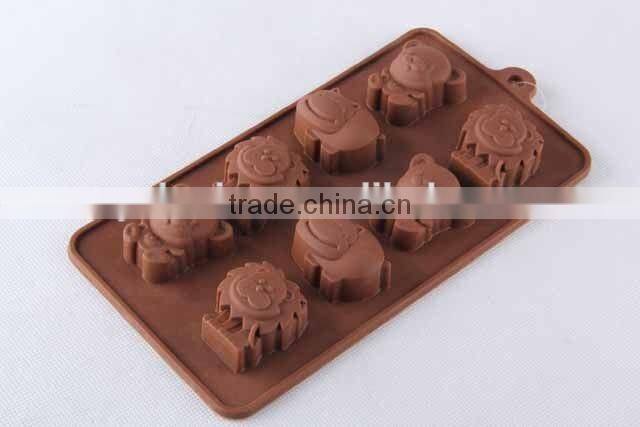 Animal design silicone cake mold /hot sale chocolate mold