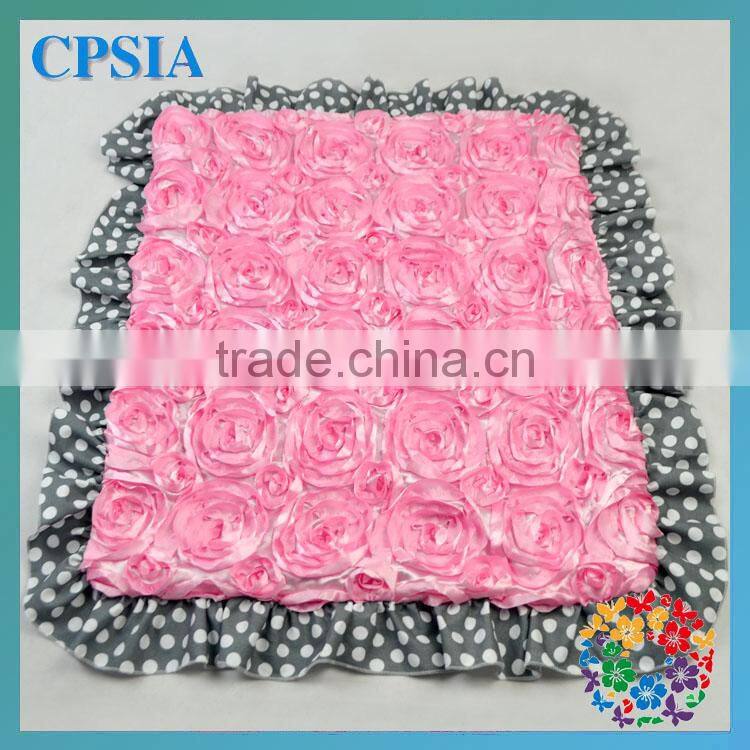 2014 hot sale orangnic cotton baby blanket high quality aqua baby blanket soft cheap blankets