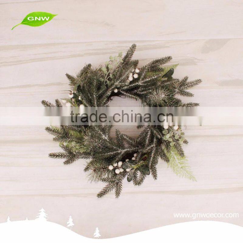 GNW CHWR-1605029 Best-selling Cheap artificial christmas wreaths for christmas decorations