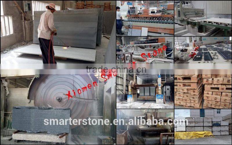 Unique snow white granite green bowl