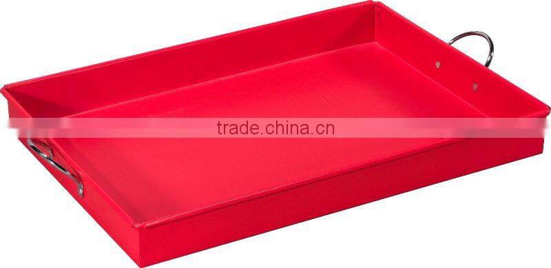 2015 high quality metal serving tray