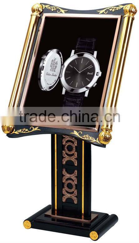 Luxury outdoor menu stand for 5 stars hotel lobby sign stand P-82