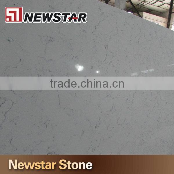 White engineered stone quartz price per square meter quartz