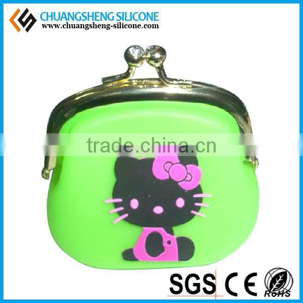 Free samples silicone promotional smart coin wallet