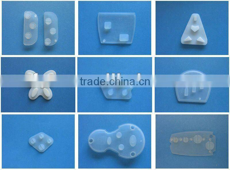 silicone rubber keypad for remote control