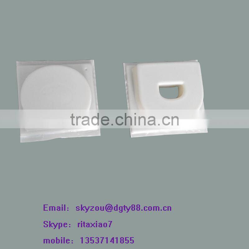 small vacuum formed thick film blister plastic advertising sign with word