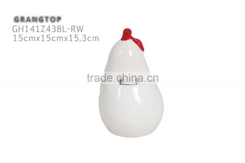 Hot Fruit Shaped Container Ceramic pear Jar