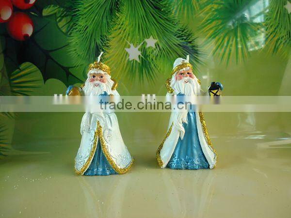 Cheap paraffin wax Christmas Candle ornament