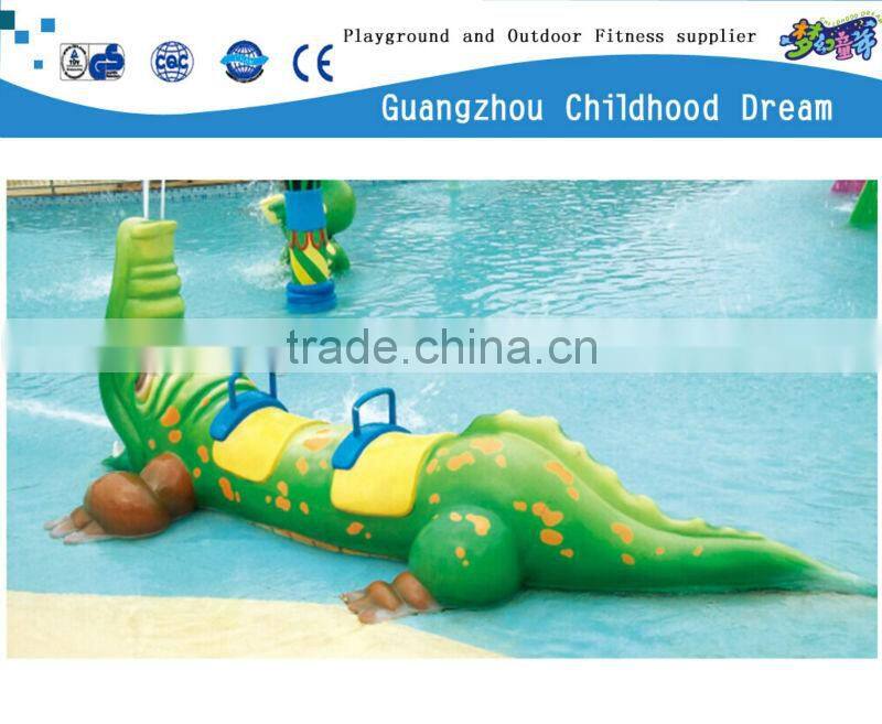 (HD-7203)Crocodile bench spray equipment for water park