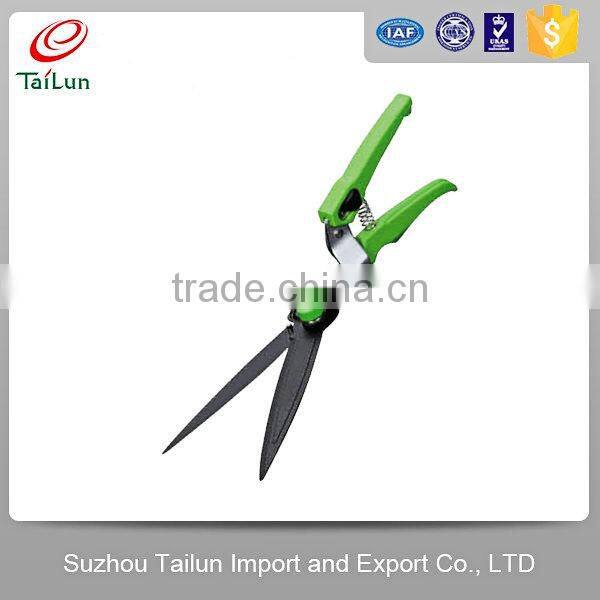 180 Degree Rotating garden pruning grass shear/carbon steel scissor