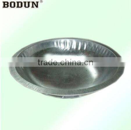 IP-0500 white zinc iron cement pot