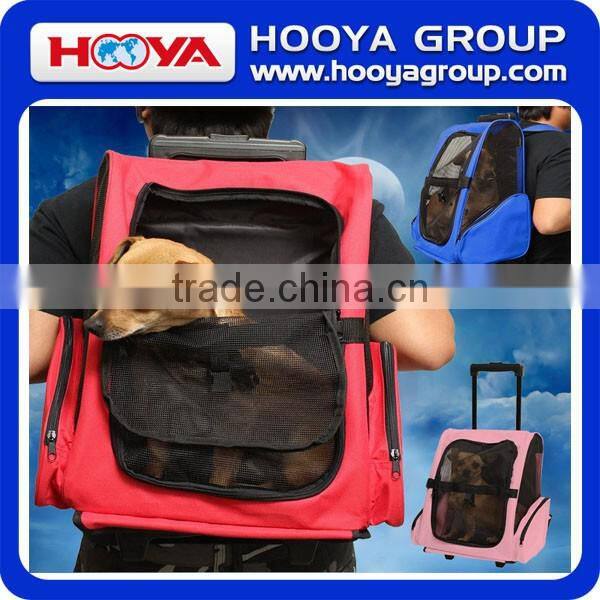 Multi-functional pet carrying bags trolley multipurpose pet dog bag