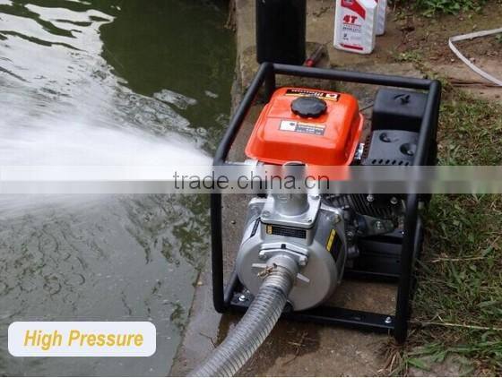 1.5inch/ 6.5HP gasoline high pressure water pump for firefighting,double impellor WP15H