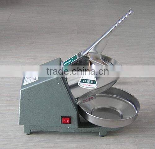 Ice Shaver Machine Electric Snow Cone Maker Stainless Steel Shaving Crusher