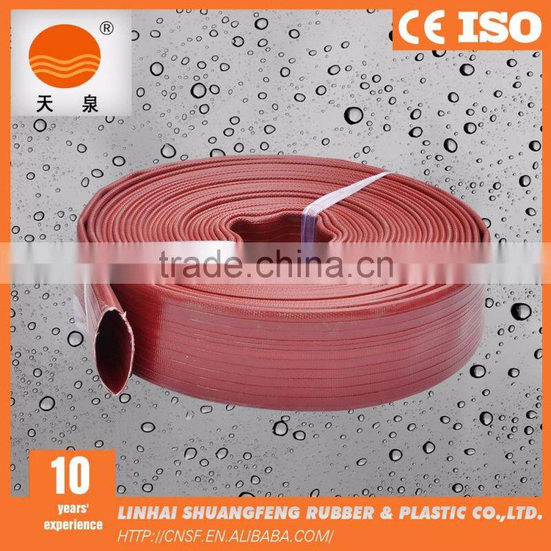 With quality warrantee pvc lay flat hose
