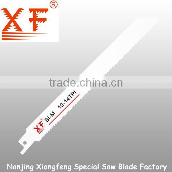 Bi-metal Saber saw blades,reciprocating saw blade progressive teeth: XF-S1122VF,XF-S1025VF,XF-S3456X,XF-S123XF,XF2345X,XF-922VF
