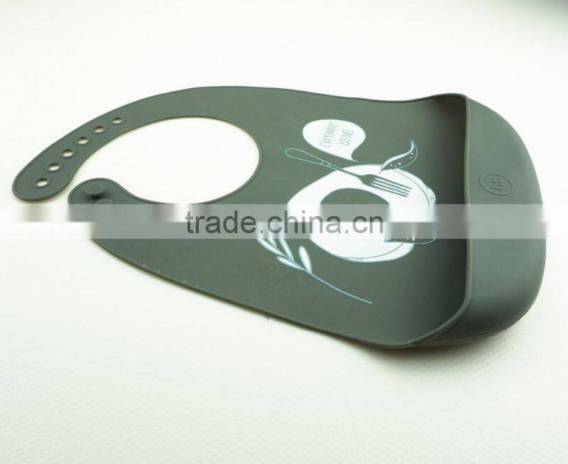 16076 Food Grade Cute Baby Pouchs,Waterproof Promotinal Gift Nice Silicone Baby Bibs,Kids Silicone Bellyband