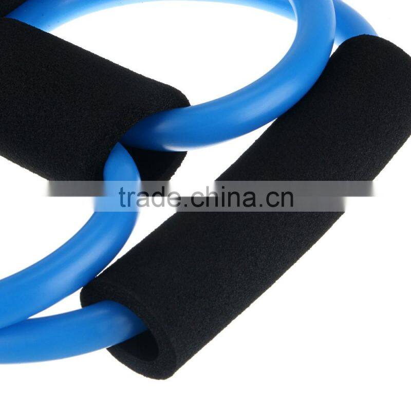 8 Shaped Training Resistance Bands Rope Tube Workout Exercise for Yoga Fashion Body Fitness Equipment Tool