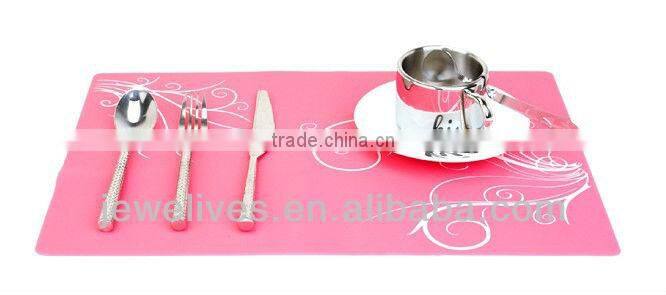 Silicone kids table mats