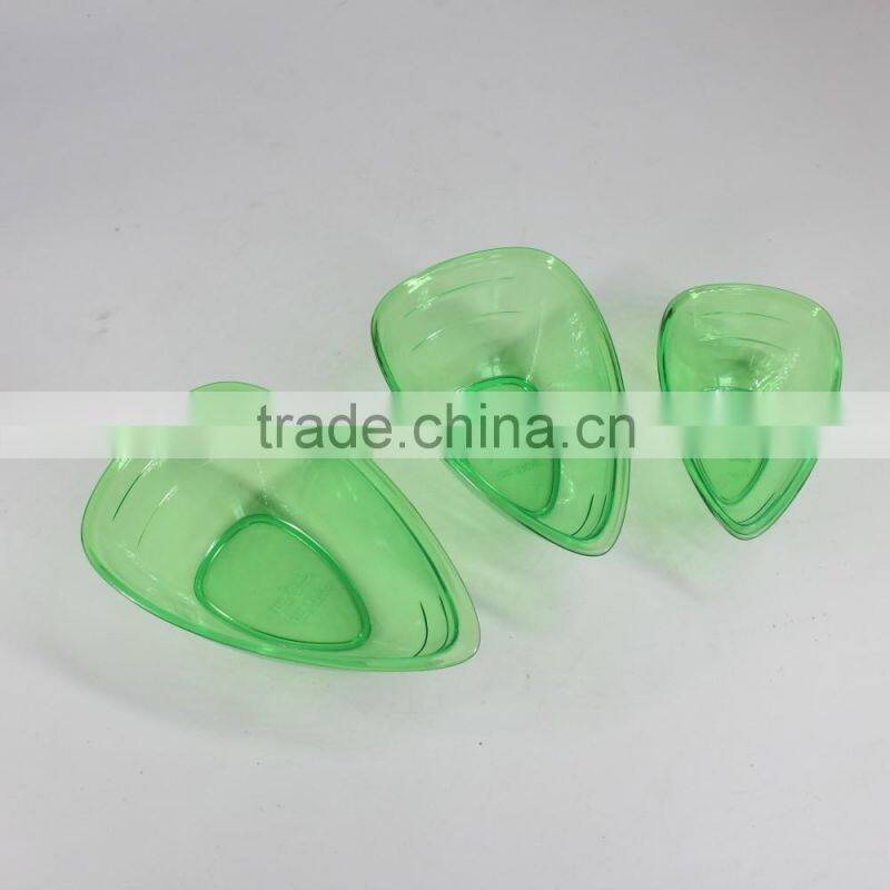 Salad measuring bowl three pieces per set