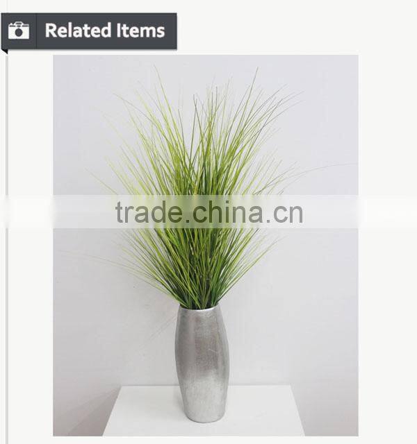 Single bush for pot manual grass artificial grass plants onion grass spray for decor