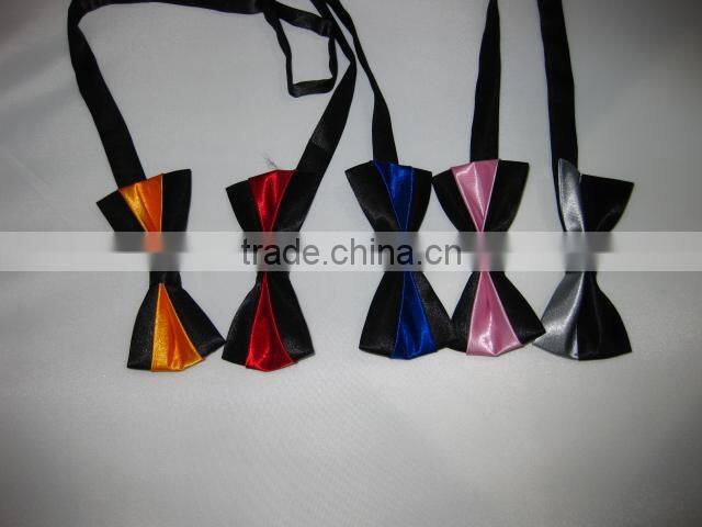 Double color bow tie wholesale