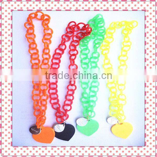 New arrival silicone necklace gift articles