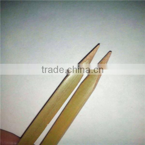 2015 New product flat bamboo kebab stick