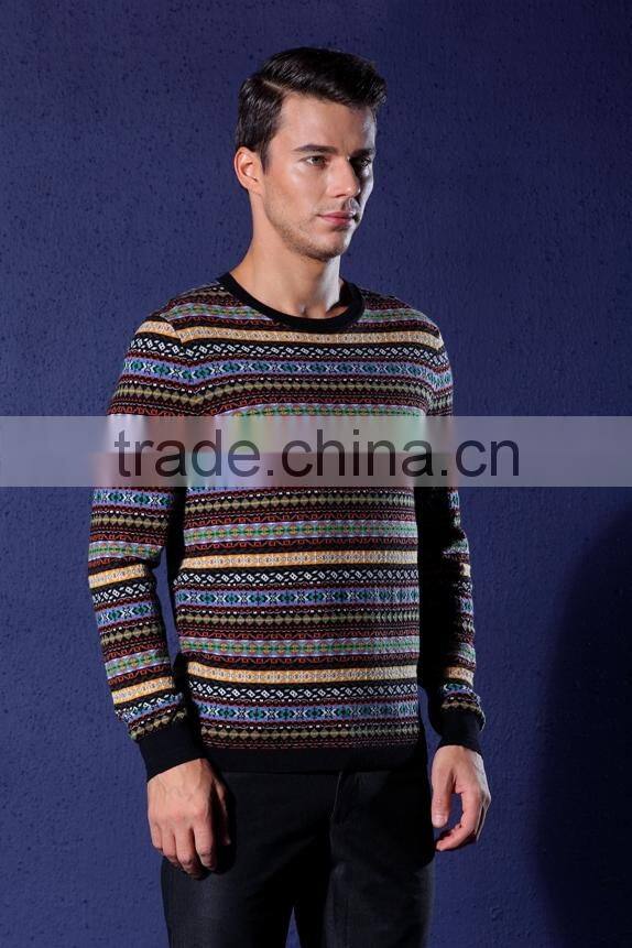 Men's knitwear digital printing sweater