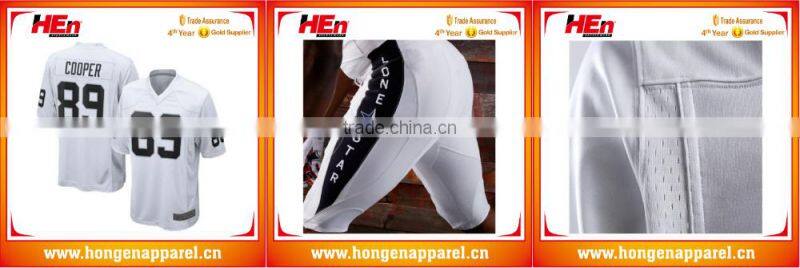 Hongen apparel Custom Spandx sublimation team American football sets uniforms Dye sublimation sports football kits uniforms