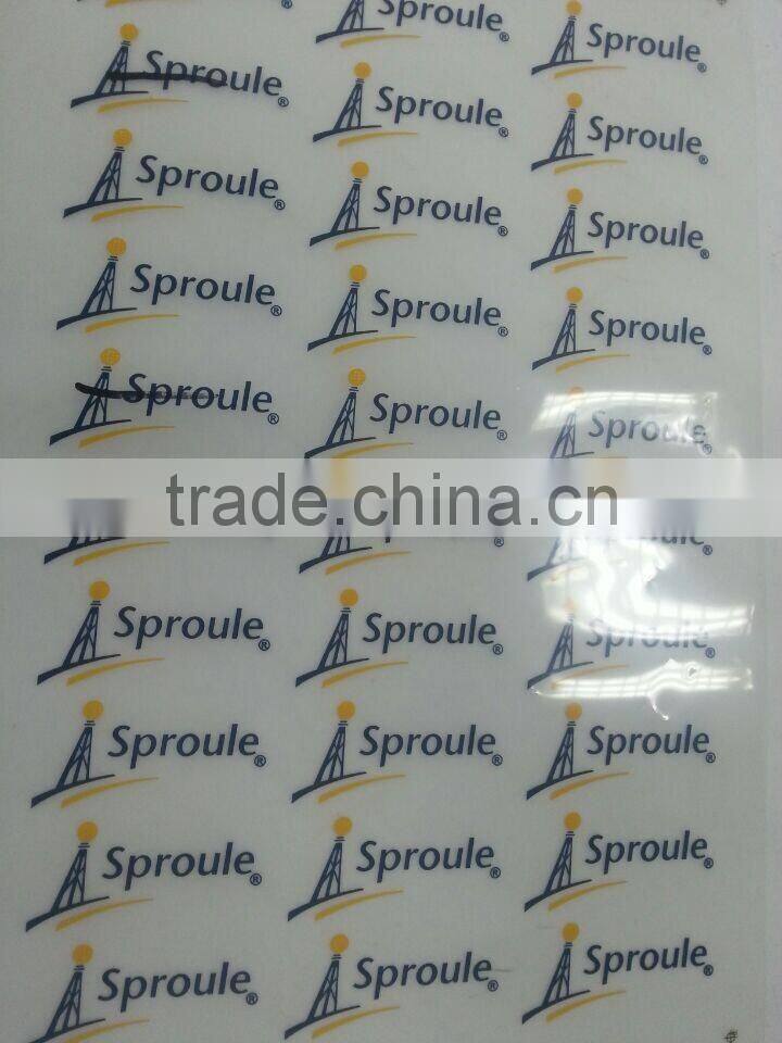 Custom Tshirt Garment 3D Rubber Silicone Heat Transfer Label