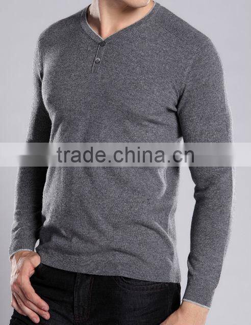 The 2013 manufacturers comfortable design Men minimalist cashmere sweater
