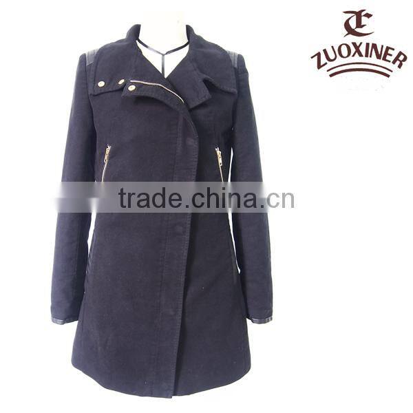 2014 eurpoean newest style long women dust coat