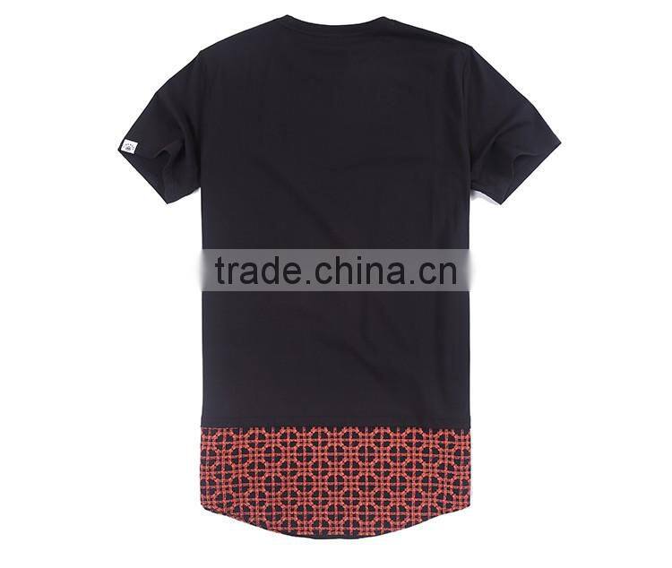 factory bulk gym v-neck or o-neck round bottom design unisex scoop bottom t shirt