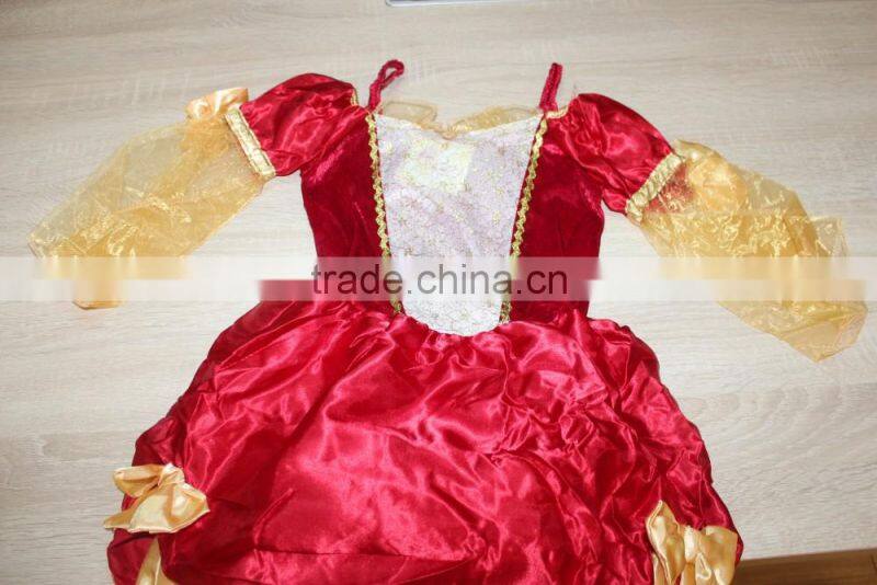 GZY 2016 latest dress designs for flower girls for 6-16 years old
